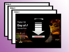 SLIDES - Fall Feast #6 Atonement (Yom Kippur)