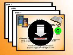 SLIDES - Isaiah Class 06 (2.3B) Isaiah’s Zion Ideology
