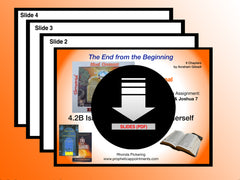 SLIDES - Isaiah Class 12 (4.2B) Israel Is Responsible for Herself