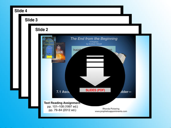 SLIDES - Isaiah Class 20 (7.1B) Ladder to Heaven Part 1 & 2