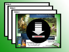 SLIDES - Isaiah Class 22 (8.1B) The Savior & Death, the Common Enemy