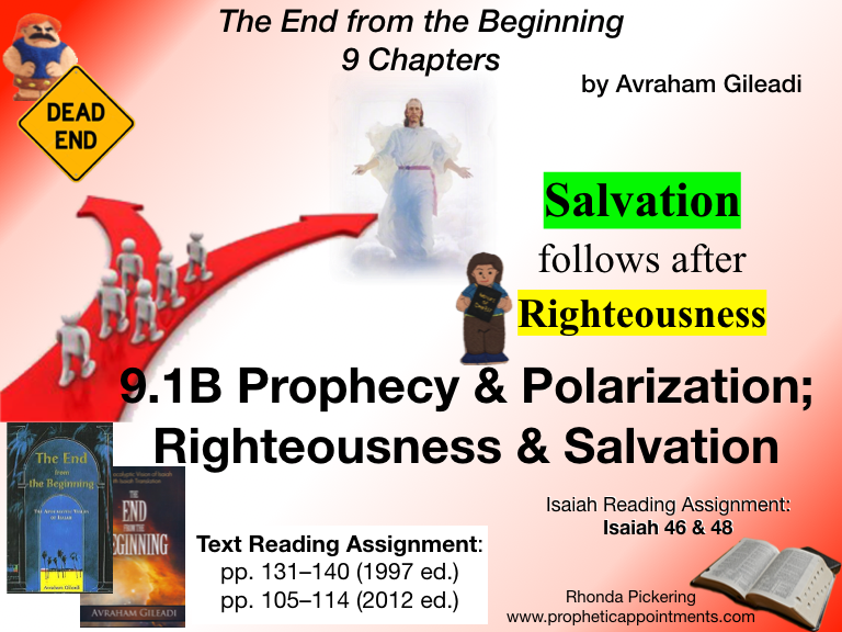 Isaiah Class 24 (9.1B) Endtime Polarization & Prophecy (1 hr. 43 min.)