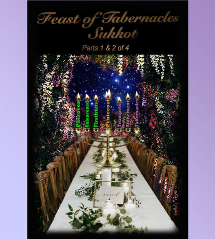 DVD Fall Feast #7 Feast of Tabernacles (Sukkot) Parts 1 & 2—two discs; 2021