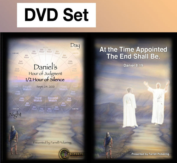 DVD (SET) Daniel's Hour of Judgment & 1/2 Hour of Silence + At the Time Appointed 2021