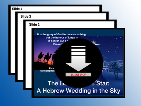 SLIDES - Star of Bethlehem: A Hebrew Wedding in the Sky
